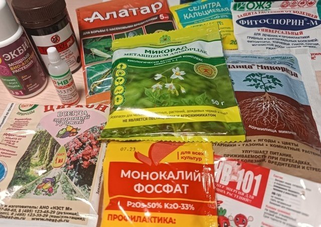 📝Хранение удобрений и препаратов в зимнее время.